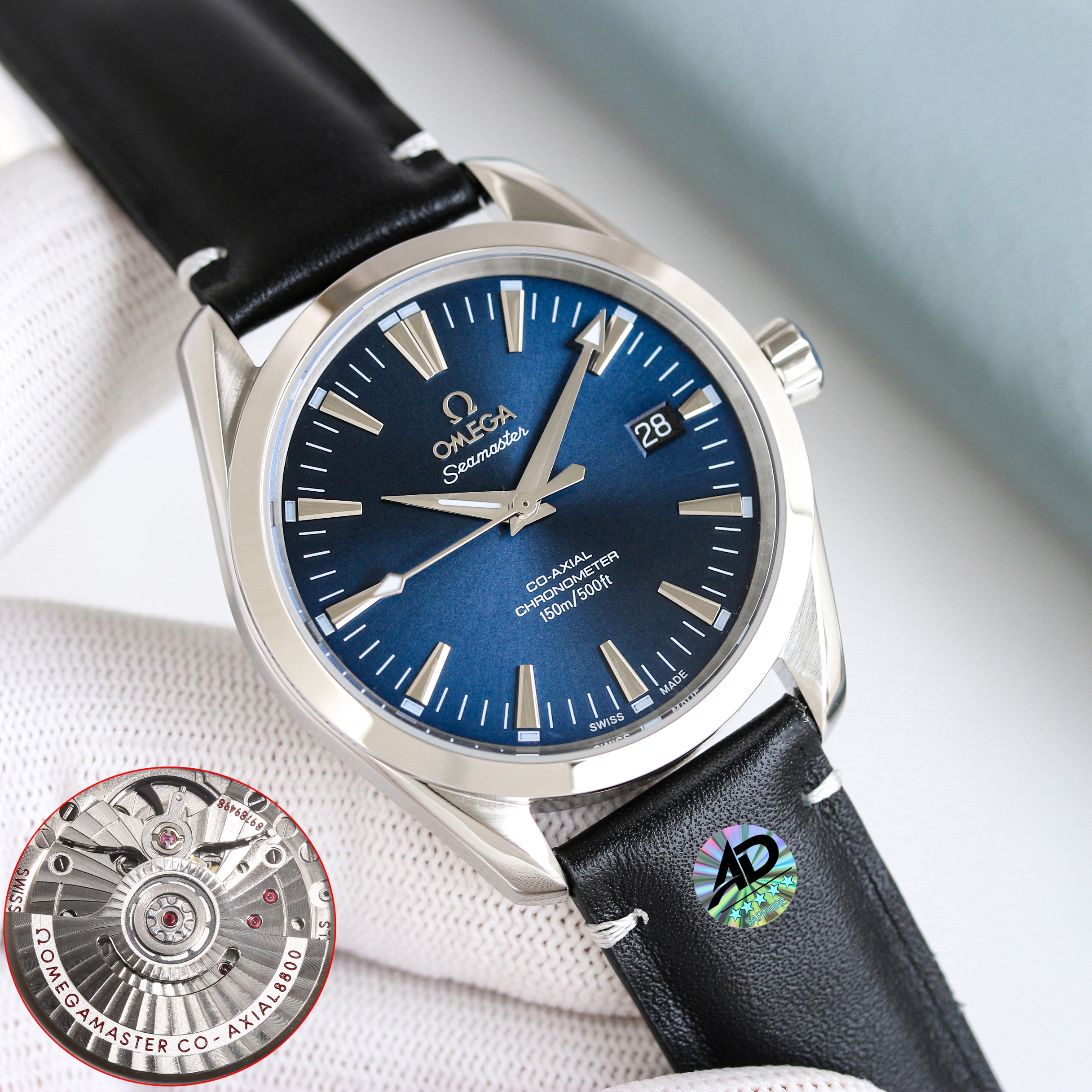 VS 팩토리 오메가 씨마스터 150M 아쿠아 테라 옵저버토리 39mm  