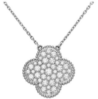 매직 알함브라 파베 목걸이