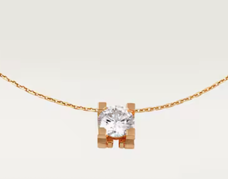 C드 까르띠에 0.5캐럿 목걸이