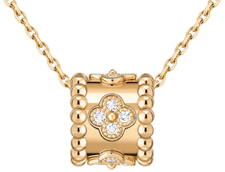 뻬를리 클로버 목걸이 파베