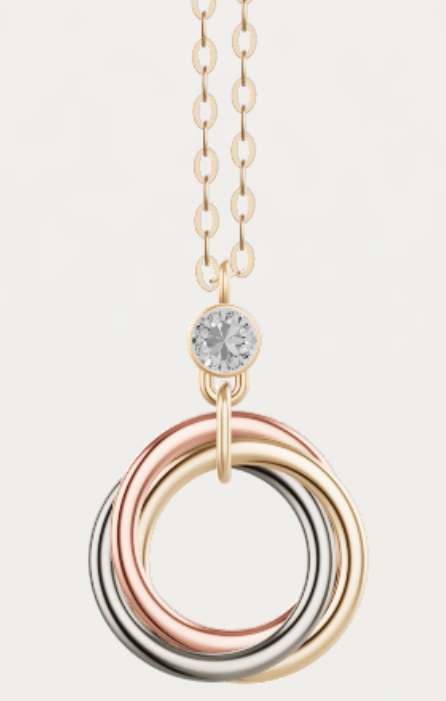 트리니티 펜던트 목걸이 