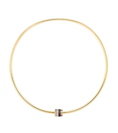 콰트로 클래식 튜브 쇼트 목걸이 