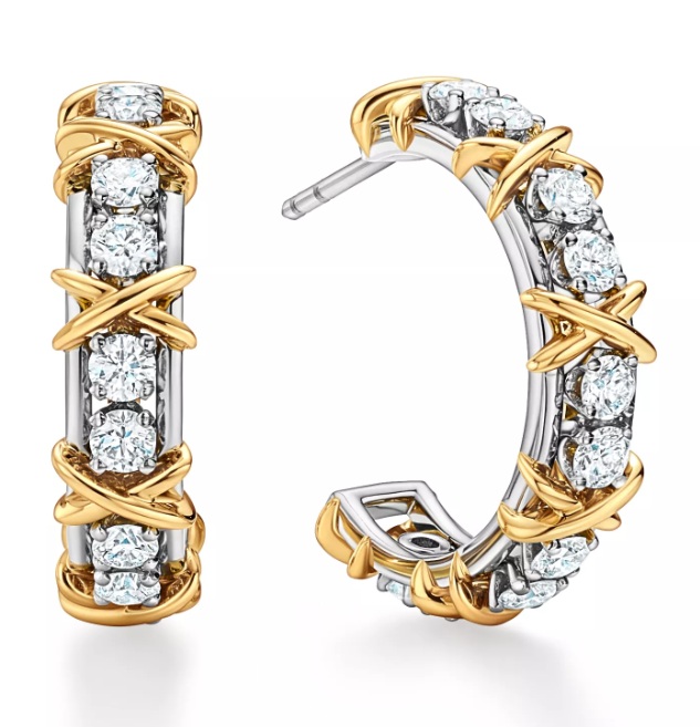 식스틴 스톤 이어링 