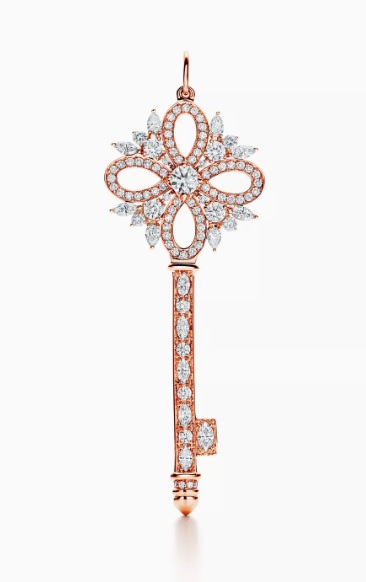 티파니 키 빅토리아키 목걸이 라지