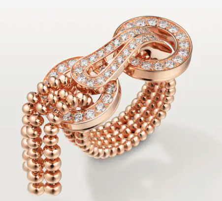 아그라프 링, 세미 파베 세팅