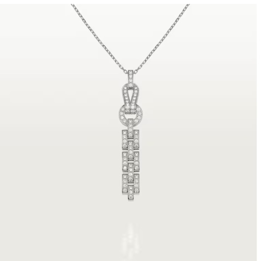 아그라프 목걸이 파베 