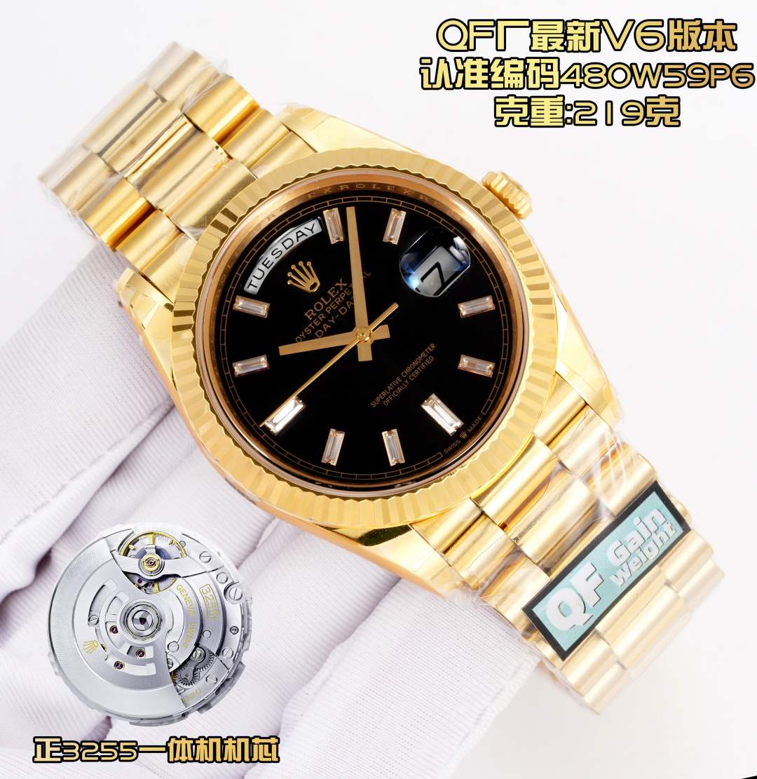 QF 롤렉스 데이데이트 엑스트라 헤비 에디션