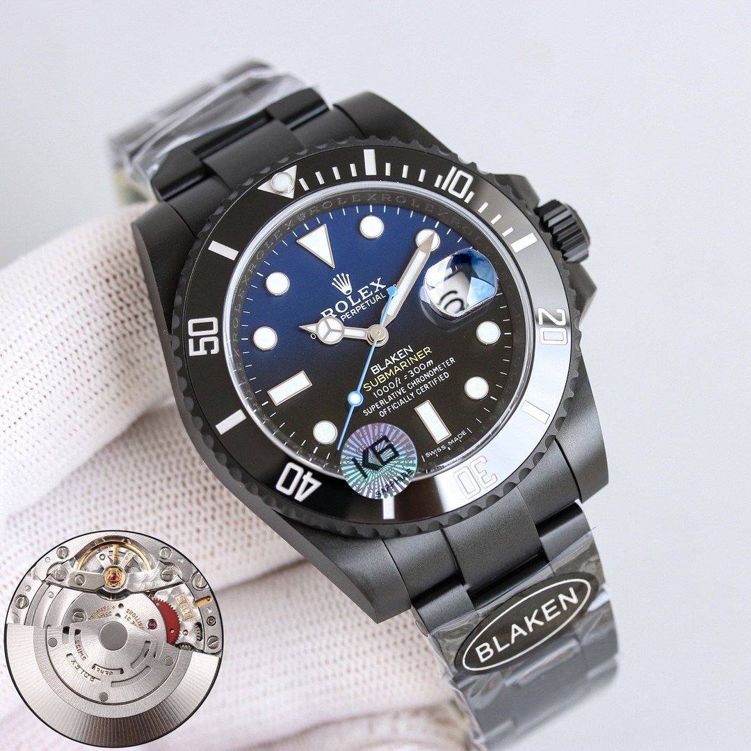 BLAKEN 서브마리너 시리즈 희귀한 개조 모델 한정판