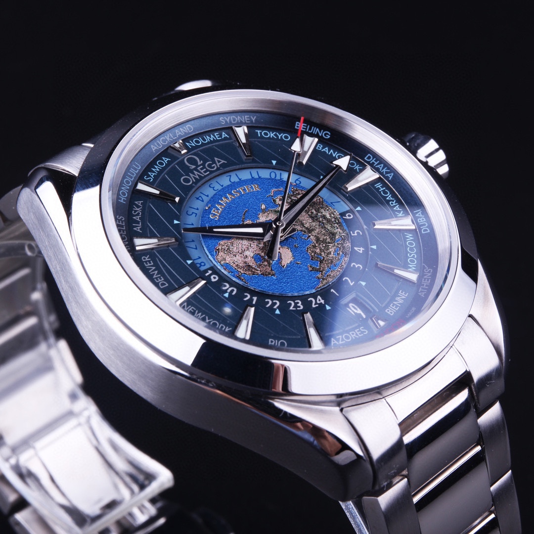 N1팩토리 오메가 스피드마스터 OT1 월드 타임 220.10.43.22.03.001