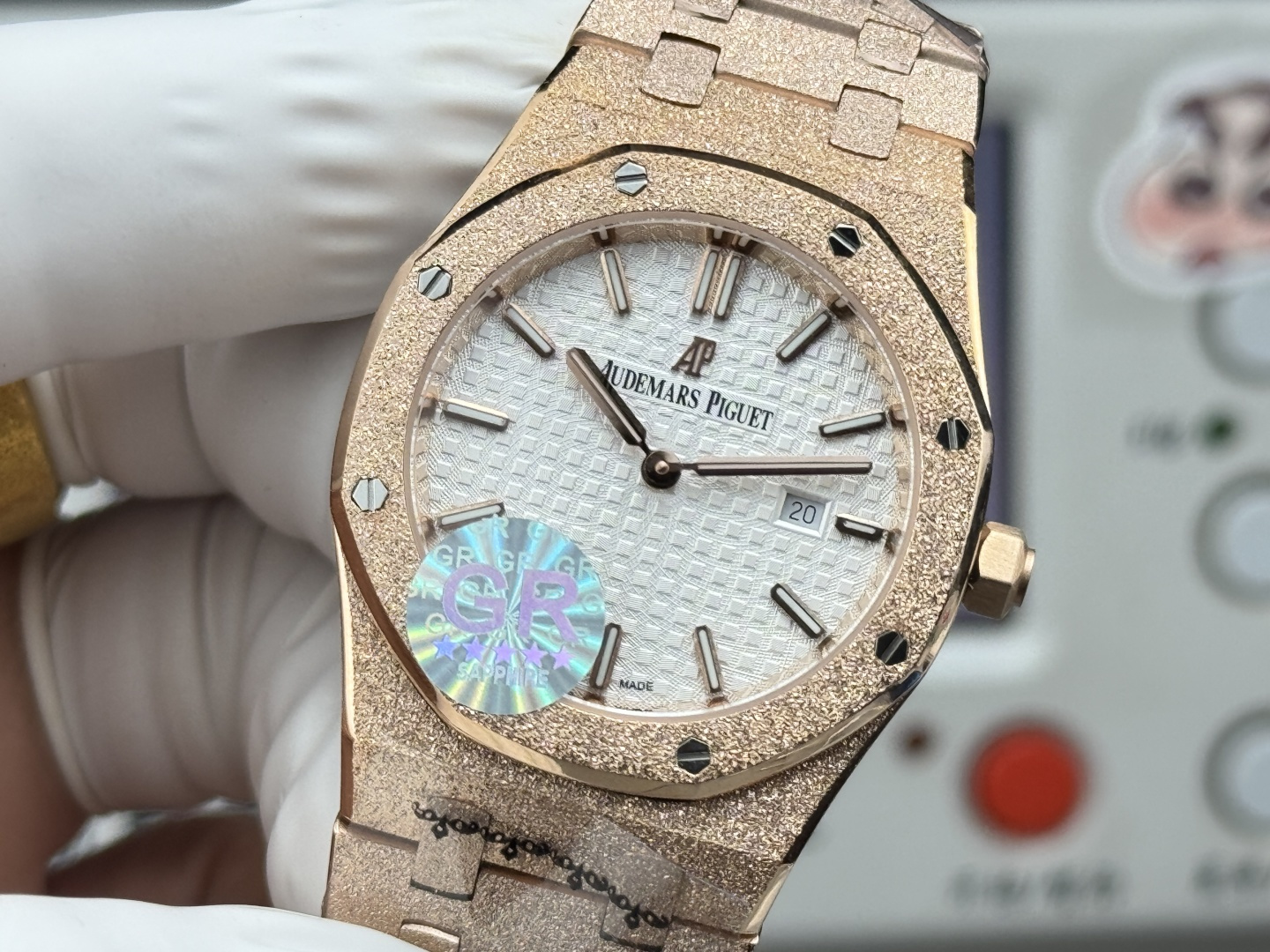 GR팩토리 오데마 피게 로얄 오크 67651OR 여성용 쿼츠