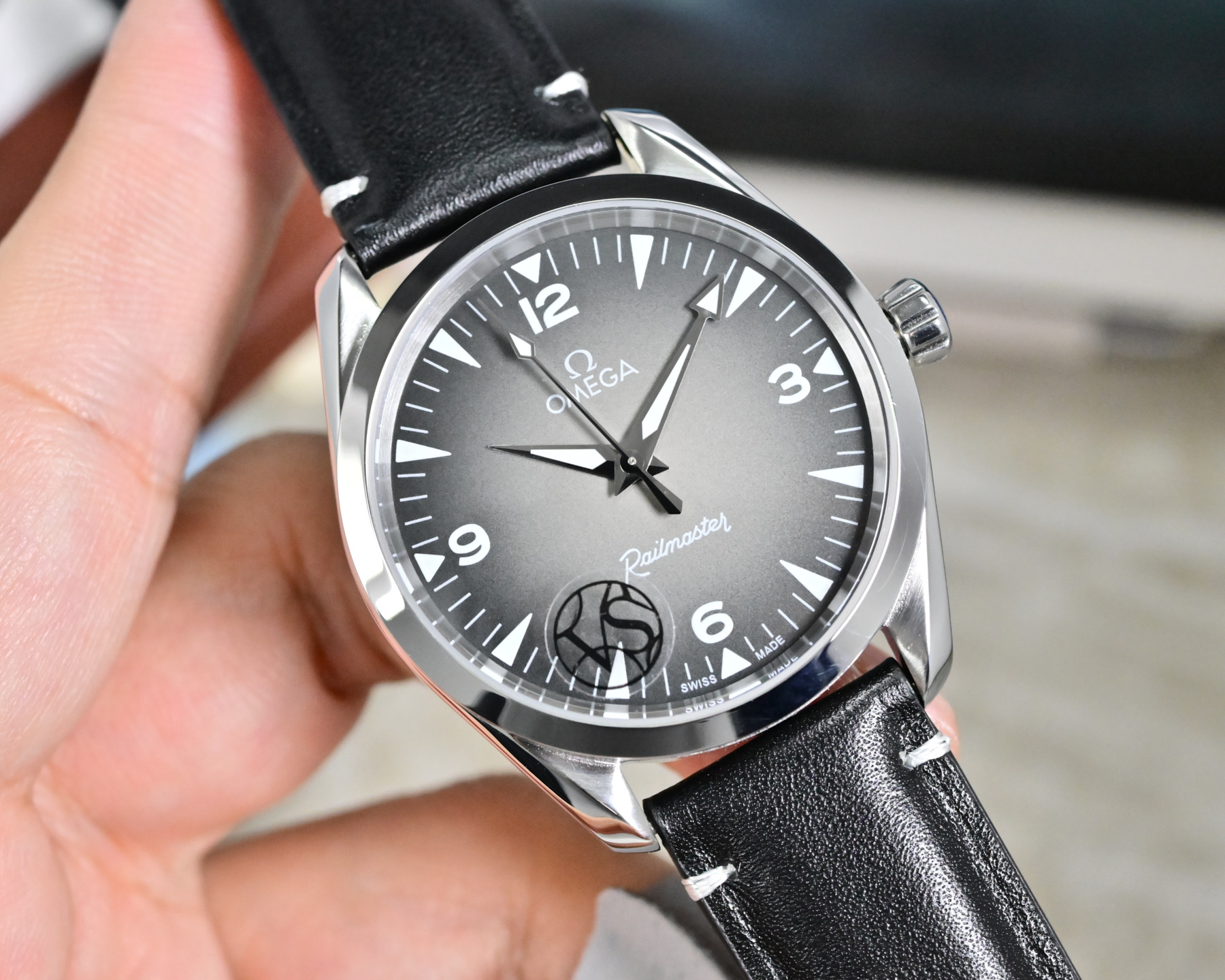 VS팩토리 오메가 레일마스터 스몰 세컨즈