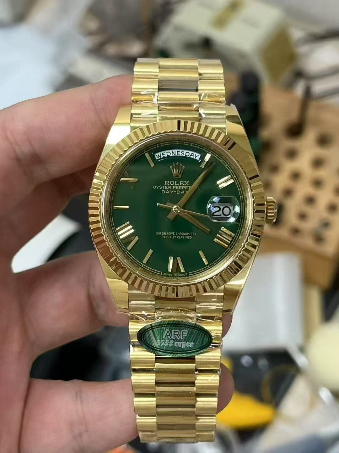 AR팩토리 롤렉스 데이-데이트 V2 웨이트 버전 3255 인티그레이티드 무브먼트